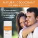 Organic Magsol Magnesium Deodorant - Sweet Orange 3.2 oz (95 g) | Aluminum-Free Natural Deodorant - Buy Online on SooperMarket.com