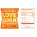 LOVE CORN Family Favorites Variety Pack Snacks | Sea Salt Cheezy BBQ Salt & Vinegar | 0.7oz 20 Bags | Non-GMO Gluten-Free Plant Based Low-Sugar - Buy Online on SooperMarket.com