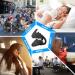 Sleeping Noise Cancelling Ear Plugs - Reusable Silicone, Washable, Hearing Protection for Sleep, Snoring, Work, Travel, Concert, Motorcycle - Black - Buy Online on SooperMarket.com
