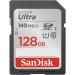 SanDisk 128GB Ultra SDXC UHS-I Memory Card - Up to 140MB/s, C10, U1, Full HD, SD Card - SDSDUNB-128G-GN6IN Memory Card Only 128GB