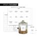 Dekluttr 144 Minimalist Laundry Labels for Linen & Laundry Room Organization - Buy Online on SooperMarket.com