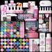 SAVILAND Acrylic Nail Kit Nails Kit Acrylic Set Acrylic Powder & Liquid with Nail Drill Acrylic Brush Gel Nail Polish Clear Nails Tips Nail Art Tools Nail Stuff for Nail Starters DIY