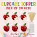 Seyal Apple Cupcake Topper - Buy Online on SooperMarket.com