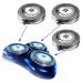 HQ8 Replacement Heads for Philips Norelco Shavers, OEM HQ8 Heads New Upgraded
