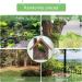 Wooden Bird Nesting Box House - Outdoor Garden Decorative Birdhouse 3.9x3.5x5.9inch - Buy Online on SooperMarket.com