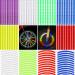 Ruijie spoke reflectors bike set 72 pieces bike reflectors 48 piece reflective sticker 360 visibility spokes reflector bike spoke spoke reflector (spoke reflector))