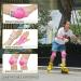 Kids Youth Protective Gear Set for Roller Skates & Outdoor Sports - Pink (Ages 6-15) - Buy Online on SooperMarket.com