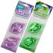 SRV HUB 4x garbage can ferris odor removers garbage cans usable in small rooms trash cans diaper pail perfumed fresh fragrance by lavender (2x lavender and 2x apple) 2 x lavender and 2 x apple