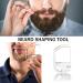 DADYOUPIN Goatee Styling Templates Set - 5 Sizes | Beard Trimming Stencils & Tools for Men's Trendy Goatee Styles - Buy Online on SooperMarket.com