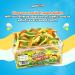 Sweetzone Yellow Belly Snakes Tub Filled With Gummy Snakes Snacks Fun For The Entire Family | 742g of Yellow Bellies Halal Jelly Sweets | Experience The Taste of a Mixed Fruit Yellow Belly Treat - Buy Online on SooperMarket.com