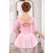 Zaclotre Girls Ballet Long Sleeve Leotard with Tutu Skirt | Ballerina Dance Dress 4-5T - Buy Online on SooperMarket.com