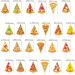 48pcs Pizza Theme Cupcake Toppers - Buy Online on SooperMarket.com