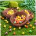 Unomor 12th Simulated Bird Nest - Decorative Easter Egg Nest for Outdoor & Tree Decoration | Mini Hemp Silk Birds 12x12cm Coffee - Buy Online on SooperMarket.com