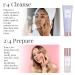 Monat BE BALANCED System for Normal & Combination Skin - Brighten & Renew with Foamy Cleanser Revitalizing Essence Age Control Nectar & Lightweight Moisturizer - Shop Internationally - Buy Online on SooperMarket.com