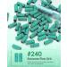Small Sanding Bands for Nail Drill - 240 Fine Grit 80Pcs Set for Acrylic Nail Gel Removing & Shaping - 3.1mm Mandrel Bit - Green #240 Grit - Buy Online on SooperMarket.com