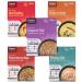 Kapka Vegan Indian Dal Plant Based Protein - 5 Pack Variety Seasoned Ready to Eat Entrees for Pressure Cookers Instant Pots - Non-GMO Gluten Free | 3-4 Servings (9-14g) Per Pack Variety - Pack of 5 Dals