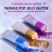 8 Color Body, Face, and Hair Glitter Gel - Self Adhesive Chunky Glitter for Festivals & Makeup - Buy Online on SooperMarket.com