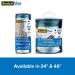 ScotchBlue Pre-Taped Painter's Plastic with Dispenser  Prepares and Protects in One Easy Step  Multi-Surface Painter's Tape and Plastic for Indoor Use  24 Inches x 30 Yards  1 Roll With Dispenser 24 Width - Buy Online on SooperMarket.com