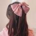 Shop Pink Bow Hair Clips for Women & Girls | French Large Hair Bows - International Shipping - Buy Online on SooperMarket.com