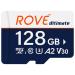 ROVE Ultimate Micro SD Card microSDXC 128GB Memory Card with USB 3.2 Type C Card Reader 170MB/s C10, U3, V30, 4K, A2 for Dash Cam, Android Smart Phones, Tablets, Games
