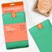 Cleanlogic Exfoliating Body Scrubber - Small Size, Assorted Colors (Pack of 6) - Buy Online on SooperMarket.com