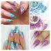 Janolia Amethyst Nail Extension Kit - UV Gel Starter Set with Nail Lamp Base & Top Coat for Perfect Nail Art Design - Buy Online on SooperMarket.com