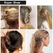 4.7 Inch Gold Metal Hair Clips 4PCS - Non-Slip Big Jaw Clips for Thick & Thin Hair - Cute Butterfly Fashion Accessory for Women & Girls - Buy Online on SooperMarket.com