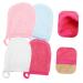 Shop 4pcs Cleansing Fingertips Makeup Remover Cloths - Exfoliating Face Towel & Mitts for Gentle Hair & Skin Care - Buy Online on SooperMarket.com