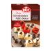 Call chocolate ABC decor numbers and letters made of delicacy chocolate coating for garnishing & decorating cakes & cakes gluten-free & vegan 1 x 48g 48 g (6 Pack) ABC Dekor_Schoko Decor