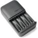 Amazon Basics NiMh Rechargeable Batteries & Charger Set - 4 AA & 4 AAA 8 Count | International Shipping Available - Buy Online on SooperMarket.com
