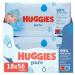 Huggies Pure Baby Cloths - 18 Packs (1008 Towels) | 99% Pure Water Perfume-Free Natural Wet Wipes for Gentle Cleaning & Protection - Buy Online on SooperMarket.com