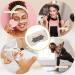 Winter Knitted Headband Ear Warmers for Women 3 Pieces Chunky Sequin Flower Knit Headband Warm Crocheted Hairband Head Wrap Earmuff - Buy Online on SooperMarket.com