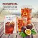 China Mist Passion Fruit Black Iced Tea Bags - 4 Count, Yields 1/2 Gallon Per Bag - Buy Online on SooperMarket.com