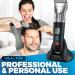 OVLUX Advanced Hair Clipper Kit - Corded/Cordless Ergonomic LED Display Stainless Steel Blades Men's Hair & Beard Styling - 4 Guide Combs & Accessories - Buy Online on SooperMarket.com