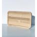 Bamboo Tray (Customizable) - 100% Natural Solid Unfinished Bamboo - Laser Engraving Customization - Pictures Logos Name Engraving Holidays Birthdays Engagement