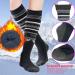 Tonifay Merino Wool Ski Socks for Men Women & Children - Warm Breathable Knee Socks for Skiing & Snowboard - Couples 2-Pack Size 43-47 - Buy Online on SooperMarket.com