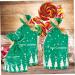 KOMBIUDA Christmas Sack 50pcs Christmas Bag Candy Bags Halloween Candy Christmas Drawstring Bag Snowflake Crisp Ribbon - Buy Online on SooperMarket.com