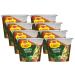 MAGGI 5 Minute Terrine Broccoli Noodle Pot delicious ready meal instant noodles with parsley pack of 8 (8 x 50g)