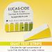 Lucas-CIDE Quat Test Strips - Pack of 15 Food Service Sanitizer Test Strips (0-1000 ppm) - Quat Sanitizing Solution Test Strips - Buy Online on SooperMarket.com