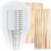 Pack of 10 with Mixing Sticks EpoxyStix 32oz Triangular Paint/Epoxy Mixing Cups - Includes 20 Large Mixing Sticks - Ideal For Mixing and Precise Pouring - Measurements in Ounces and Cubic Centimeter