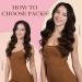 GOO GOO TAPE Extensions - 20pcs Chocolate Brown Real Hair | 40cm 50g Tape-in Hair Extensions #4A - Buy Online on SooperMarket.com