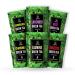 BLUE TEA - Green Tea Assorted Sampler Tea Pack (6 Flavors 30 Tea Bags) | Lemongrass Lavender Rose Chamomile Jasmine & Hibiscus | Gifts for Her & Him |