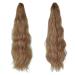 REECHO 16 Inch Dark Blonde Ponytail Extension | Easy Claw Clip-In Hairpiece for Women - Buy Online on SooperMarket.com