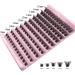 Bransfy 120 Pcs D Curl Cluster Lashes for Natural Look DIY Eyelash Extensions - Soft & Comfortable - Reusable - B01-0.07 D 8-16mm - Buy Online on SooperMarket.com
