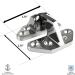 Salty Reef Marine Hatch Hinge - Heavy Duty 316 Stainless Steel - 2.75 x 2.75 - Marine Grade Hardware - Buy Online on SooperMarket.com