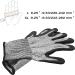 ELFGO Cut Resistant Diving Scuba Gloves - Ergonomic Water Gloves for Spearfishing, Surfing, Fishing (Extra Large) - Buy Online on SooperMarket.com