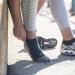Hidden Comfort No-show Running Socks (4 Pairs) - Men and Women, White, Black, Charcoal, Gray, Medium - Buy Online on SooperMarket.com