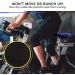 Domain Cycling Gel Bike Seat Cushion | Secure Peloton Fit | Non-Slip Padded Bike Cushion Seat Cover for Men or Women | 10.5x7 Black - Buy Online on SooperMarket.com