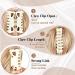 colorfulpanda Claw Clip in Ponytail Hair Extensions 10 Inch Messy Bun Clip in Hair Scrunchies Natural Straight Synthetic Hairpiece Short Ponytail Bun Hair Chignons for Women Girls Blonde Ombre blonde - Buy Online on SooperMarket.com