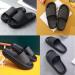 Calish Cozislides Bathing Shoes for Men & Women - Original Cloudyzz Slide-Resistant Flip-Flops Summer Slippers Indoor/Outdoor 38/39 EU - Black - Buy Online on SooperMarket.com